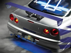 DeAGOSTINI Fast & Furious Nissan Skyline GT-R R34 1:8 Scale Model Car Kit 2F2F
