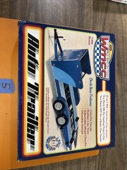 WMCC Auto Trailer W/Optional Rack 1:25 Scale *OPEN BOX – COMPLETE*