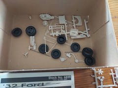 AMT FORD 1932 Phaeton model kit Build 1 of 2 ways New in Open Box Lot # 58