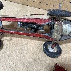 Hand built Indy Race car, Soap Box Derby car ?, rough shape