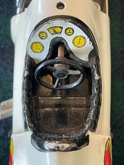 Hubley 852K Indy Car – RARE Factory Built Store Display – w/ base & shipping box