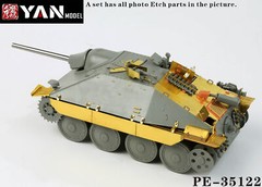 1/35 German Jagdpanzer 38(t) Hetzer Late Ver.Full PE Set+Resin Kit fr Takom 2172