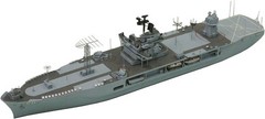 Pitroad 1/700 US Navy Blue Ridge Class Amphibious Command Ship LCC-20 Mount Whit