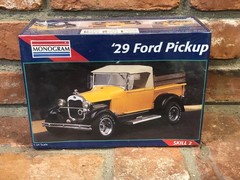 Vintage 29 Ford Pickup Truck Model 1:24 Scale Monogram Sealed