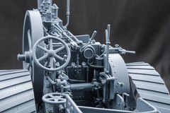1901 Burrell Compound Traction Engine (3d print. model kit) 1/16 ScaleX SX-16001