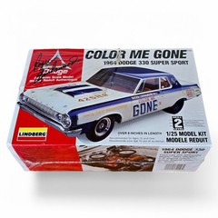 Lindberg Color Me Gone 1964 330 Super Sport 1/25 Model Signed by Roger Lindamood