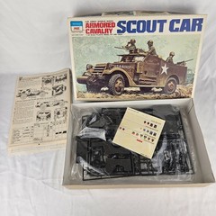 Peerless Armored Cavalry Scout Car 1/35 Scale Plastic Model Kit