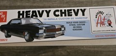 AMT Heavy Chevy ’70 Impala Custom SS Hardtop Special Release Original Art Series