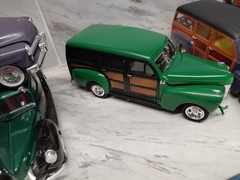 Model Junkyard/parts Plastic Muscle Car Lot Of 18 Hot Rods And Panel Wagons,