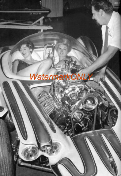 Ed “Big Daddy” Roth & His “Beatnik Bandit” ’60’s Custom Rod Show Car PHOTO! #(4)