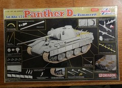 Dragon 6428 1/35 Sd.Kfz.171 Panther D w/Zimmerit-Factory Sealed