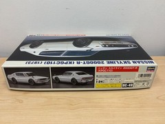 Hasegawa 1973 Nissan Skyline 2000GT-R (KPGC110) Unassembled 1/24 Model Kit Read