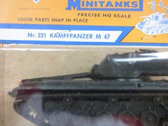 Roco Minitanks / Herpa (NEW) Modern US M-47 Patton Main Tank Lot #893K