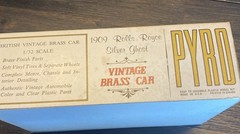 Pyro Vintage 1909 Rolls Royce Silver Ghost 1:32 Scale Car Model Vintage Brass