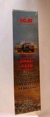 ICM 1/72 Ural-4320 Stakebed Transport Truck 6×6 Armed Forces of Ukraine Model