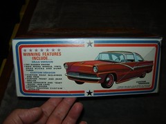 AMT T271-250 Original Vintage 1956 Ford Hardtop STRIP FOWL Box opened Kit Sealed