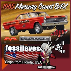 MOEBIUS MODELS 2755 1/25 1965 MERCURY COMET CYCLONE 289ci B/FX ENGINE MODEL KIT