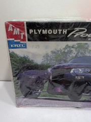 ✨VINTAGE✨ AMT ERTL Plymouth Prowler w/ Trailer Model Kit 1:25 Scale Skill 2