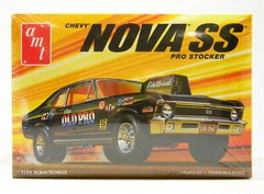 AMT CHEVY NOVA SS PRO STOCKER PLASTIC MODEL CAR KIT 1:25 SCALE sk 2 AMT1142 NEW