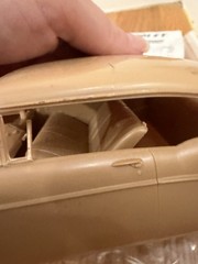 AMT 1957 Chevy Bel Air Model Car Parts -not Complete