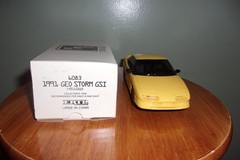 AMT Ertl 1991 Geo Storm GSI bright Yellow Dealer Promo car 6083 1:25 NIB