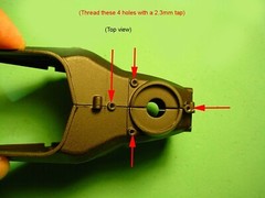 3 ESSENTIAL TAPS for building the Pocher 1/4 Ducati model 1.7mm/2mm/2.3mm