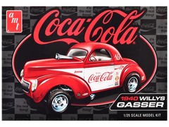 AMT AMT1492 1/25 Skill 2 Model Kit 1940 Willys Coupe “Coca-Cola Race