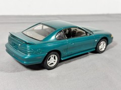 1/24 Scale 1994 Ford Mustang GT Model Car Kit GREEN Nicely Built 1/25 SN95 Fox