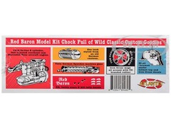 SKILL 2 MODEL KIT RED BARON SHOW ROD 1/24 SCALE BY ATLANTIS ALM-6740