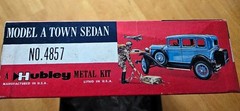 1972 Vintage Hubley 4857 1/20th Scale Ford Model A Town Sedan
