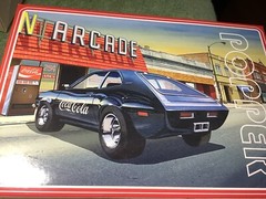 1/25 scale model car kit 77 Ford Pinto Interior Tub No Box