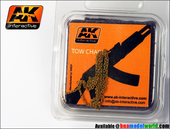 AK-Interactive Rusted Tow Chain for Tanks and Lorries #AK-229