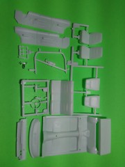 1968 Dodge Charger RT 1/25 Drag Strip Stock Interior Tub Bucket Seat Roll Cage
