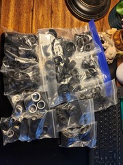 Model Car Kits Rubber & Plastic Tires. No Rims.
