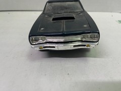 1/25-1/24 1969 DODGE SUPERBEE BLACK PARTIALLY BUILT PARTS MODEL CAR KIT