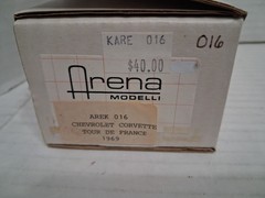 Arena Models Chevrolet Corvette France 1969 1/43 model car cast resin