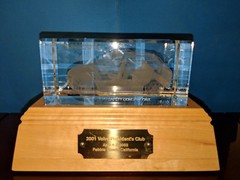 Crystal Volvo Safety Concept Car SCC model Dealer President Club Promo #18/110