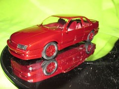 1990 Chevrolet BERETTA 90 Dealer Promo red LOOSE DISPLAY PIECE