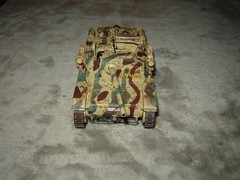 Built Tank 6 inches long Well Built & Painted Excellent Cond Nice Paint