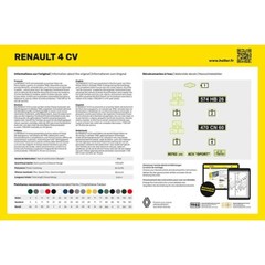 Heller #80762 1/24 Renault 4 CV