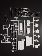 AMT Kenworth W-925 Tractor 1/25 Cummins 6 cylinder diesel engine motor nta-370