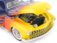 1950 Mercury Merc Hot Rod Classic Car Race Custom Chopped Dragster Carousel YELO