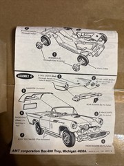 AMT 4037-100 Original Vintage Thunderbird 2-seats Craftsman Model box 1/25 Read