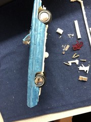 AMT 1962 Pontiac Bonneville Convertible Kit #K612 Glue Bomb 1962 Issue