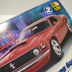 Revell 2149 70 Mustang Boss 429 3 n 1 “Motor City Muscle” Model Kit Open Box