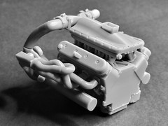 LSX Twin Turbo Engine – 3D print LS Outlaw Pro Mod 1:8 1:12 1:18 1:24 scale JPGM