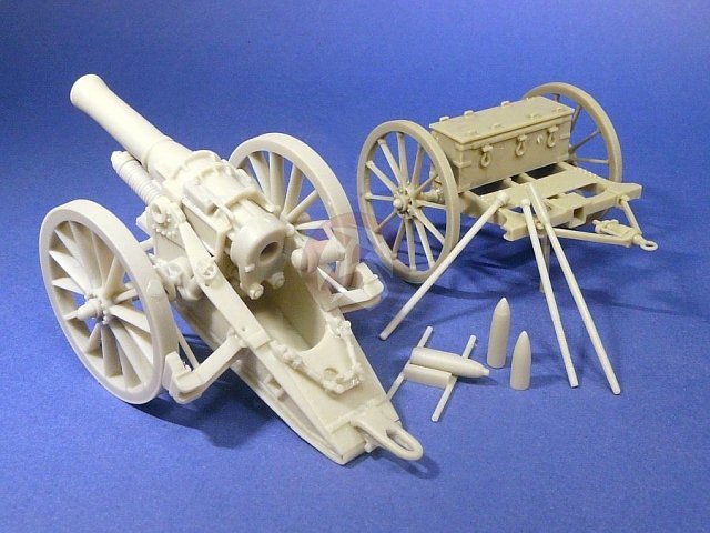 Resicast 1/35 Ordnance BL 6-inch 30cwt Siege Howitzer with Limber WWI 351279