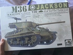 New in Box AFV CLUB AF35058 1/35 M36 JACKSON US ARMY 90MM TANK DESTROYER