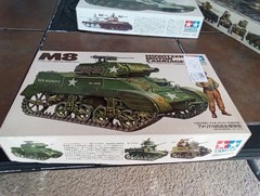 Tamiya 1:35th Scale US M8 Howitzer Motor Carriage Tank Model Kit