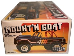 MPC 887 Mount N Goat Jeep Commando Model Kit, Mountain 1/25,Sealed (B216)